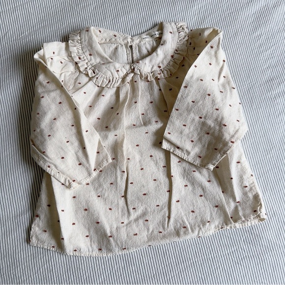 soor ploom Astrid Blouse Swiss Dot 4y トップス soor ploom Astrid